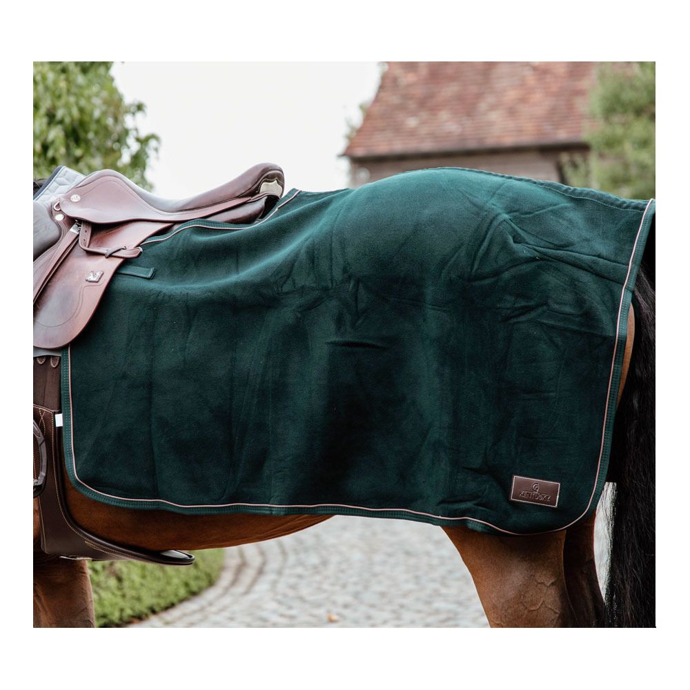 Kentucky HEAVY FLEECE - Couvre-reins pine green