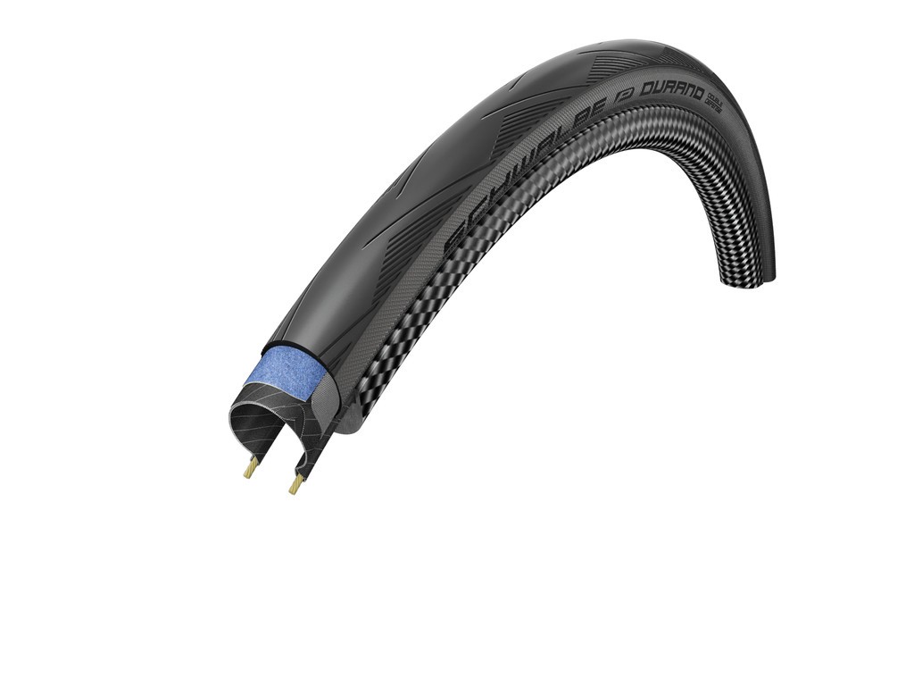 Schwalbe Durano DD 700x23c sort/grå kanttråd