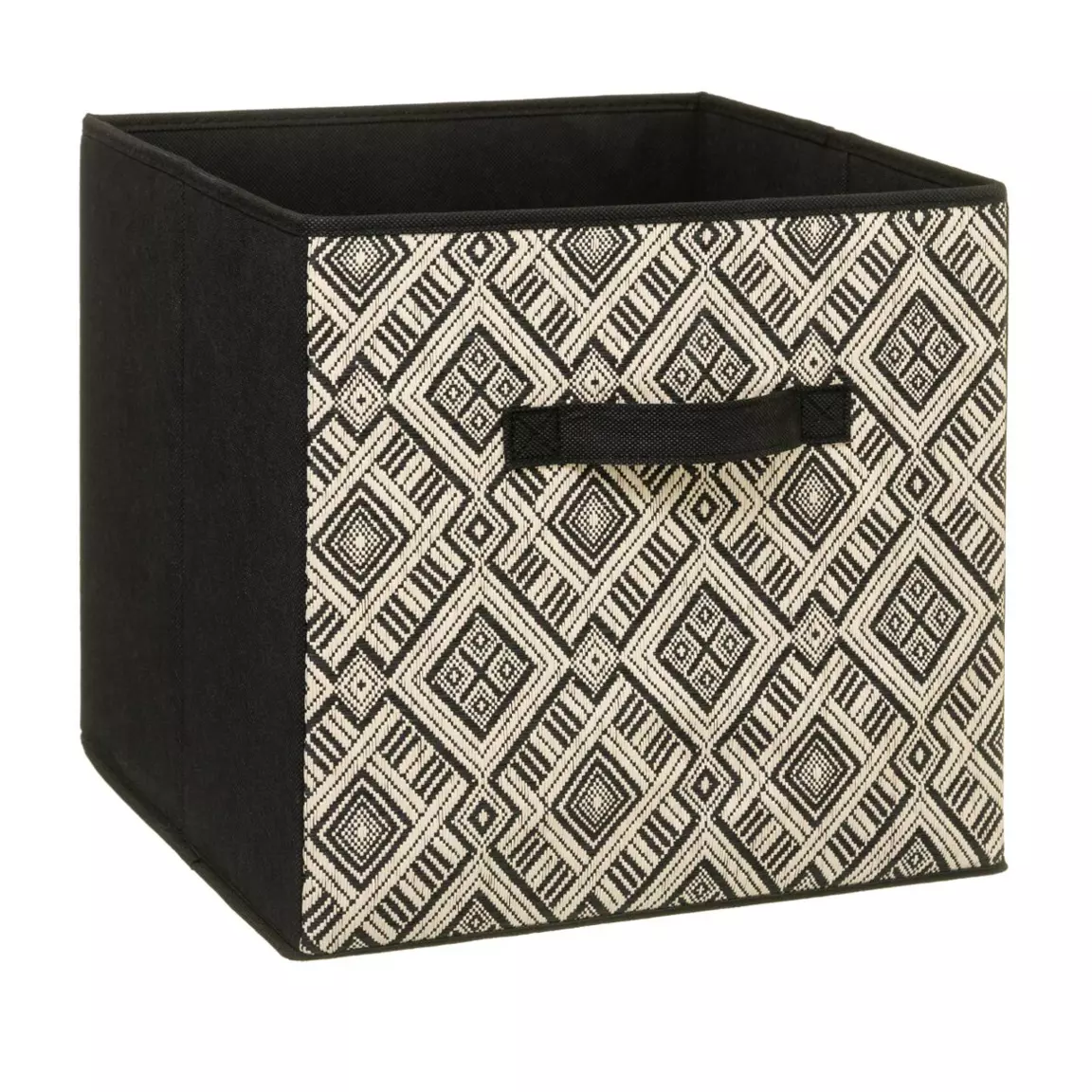 Panier de rangement Ethnique Noir et blanc