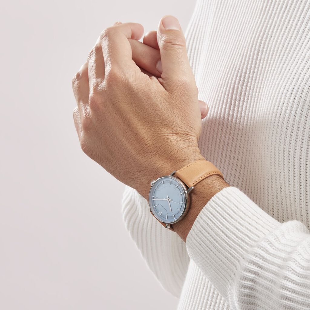 Montre Pierre Lannier Gaius Bleu Sky