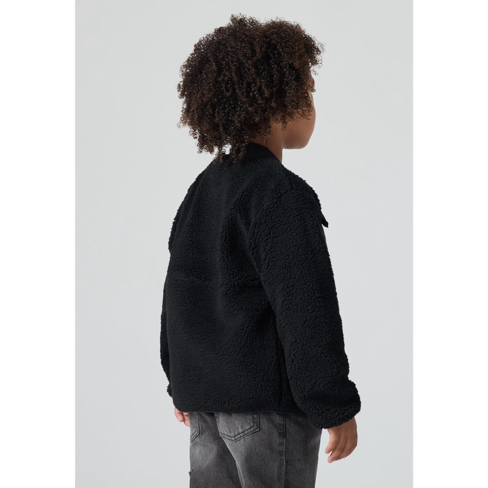 Køb Levi's Jet Black Utility Sherpa Jakke