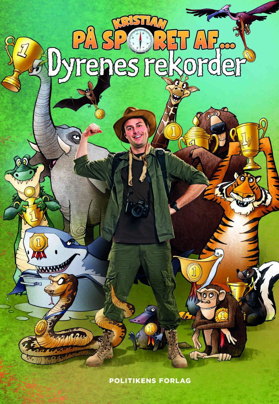 Kristian På Sporet Af Dyrenes Rekorder - Kristian Gintberg - Bog
