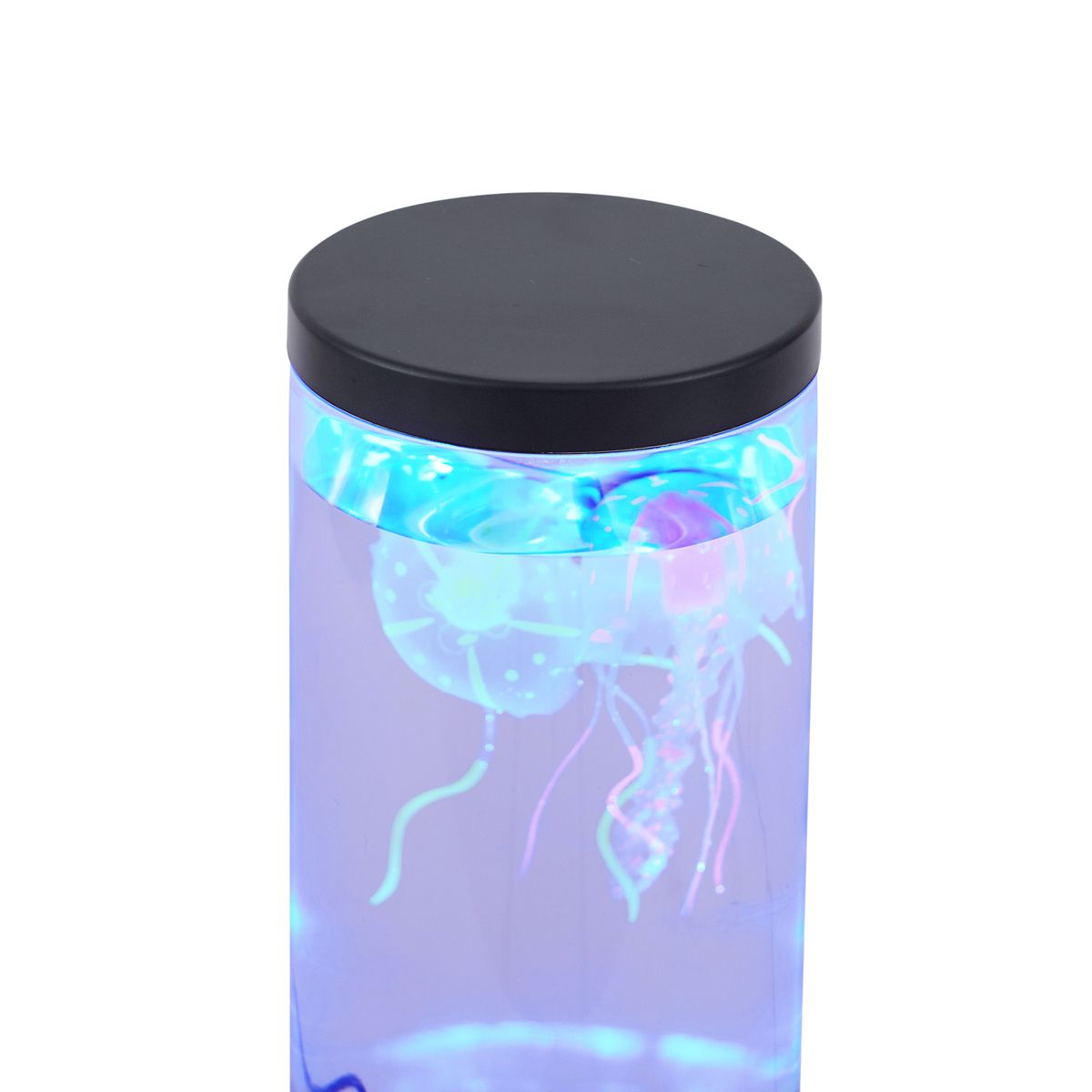 Bubbelbuis zwart 29cm incl. LED RGB - Dweller