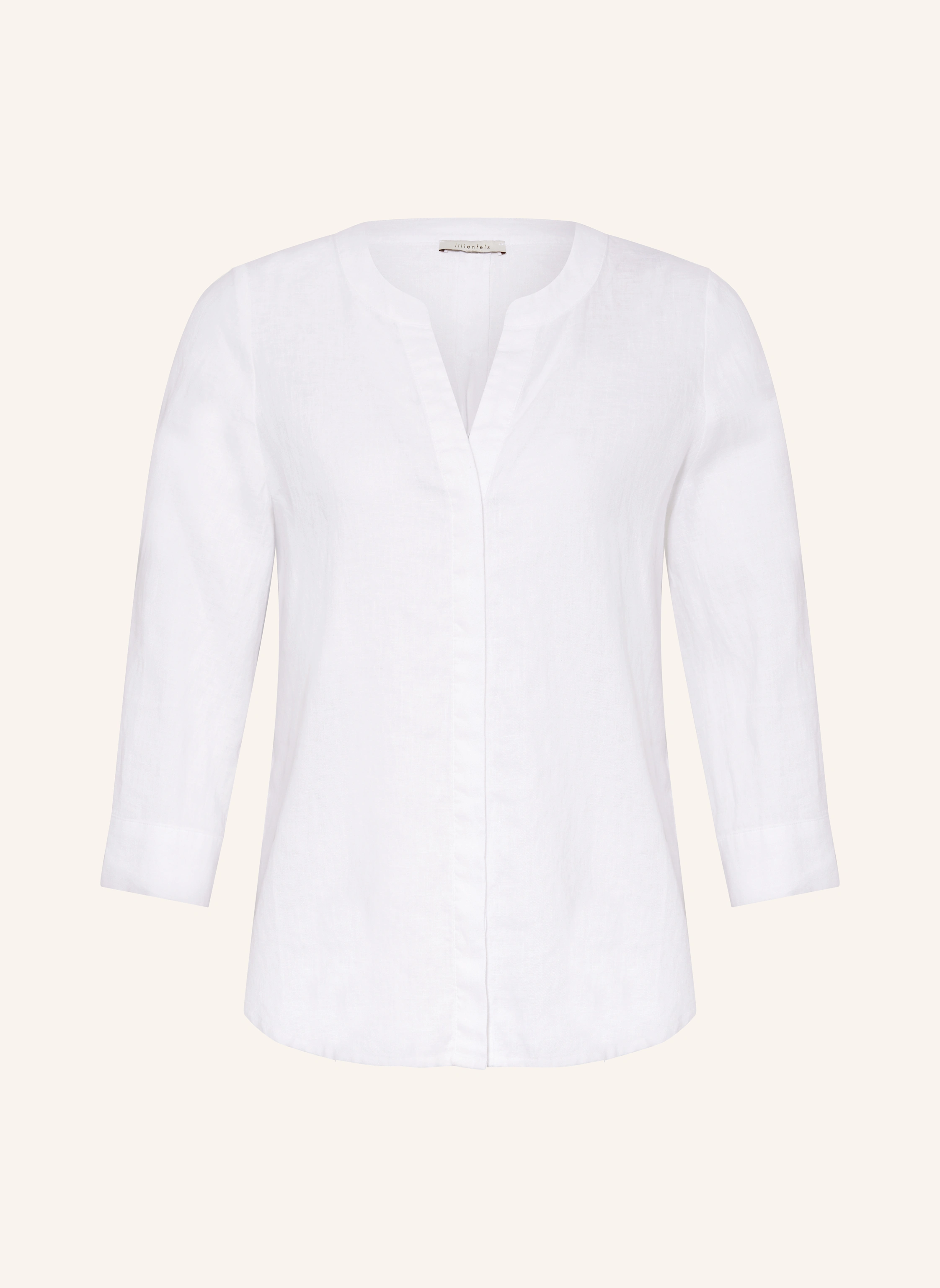 lilienfels Blusenshirt aus Leinen mit 3/4-Arm