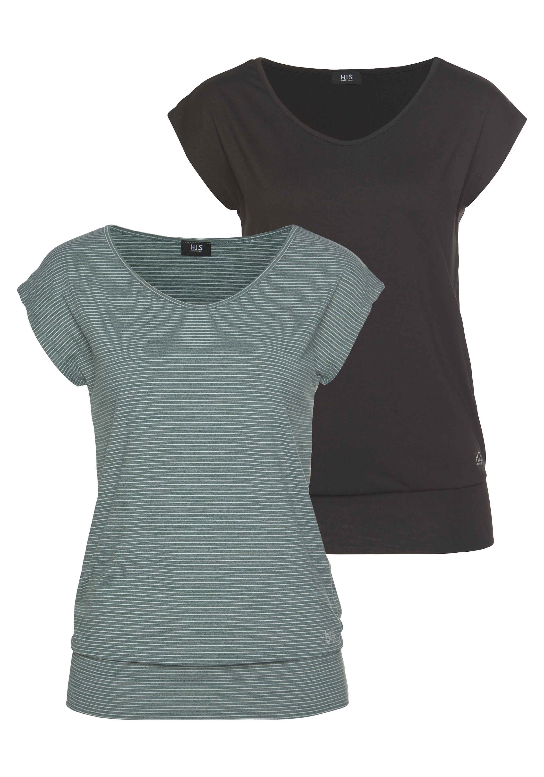 H.I.S Funktionsshirt, 2er-Packer Spar-Set, ärmellos,  figurfreundlicher Schnitt,  ideal für Sport und Wandern