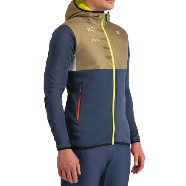 Veste ski de fond SPORTFUL RYTHMO JKT GALAXY BLUE/GREEN/WHITE