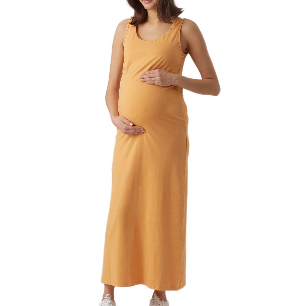 Mamalicious Robe Longue Orange Femme Mamalicious lmia