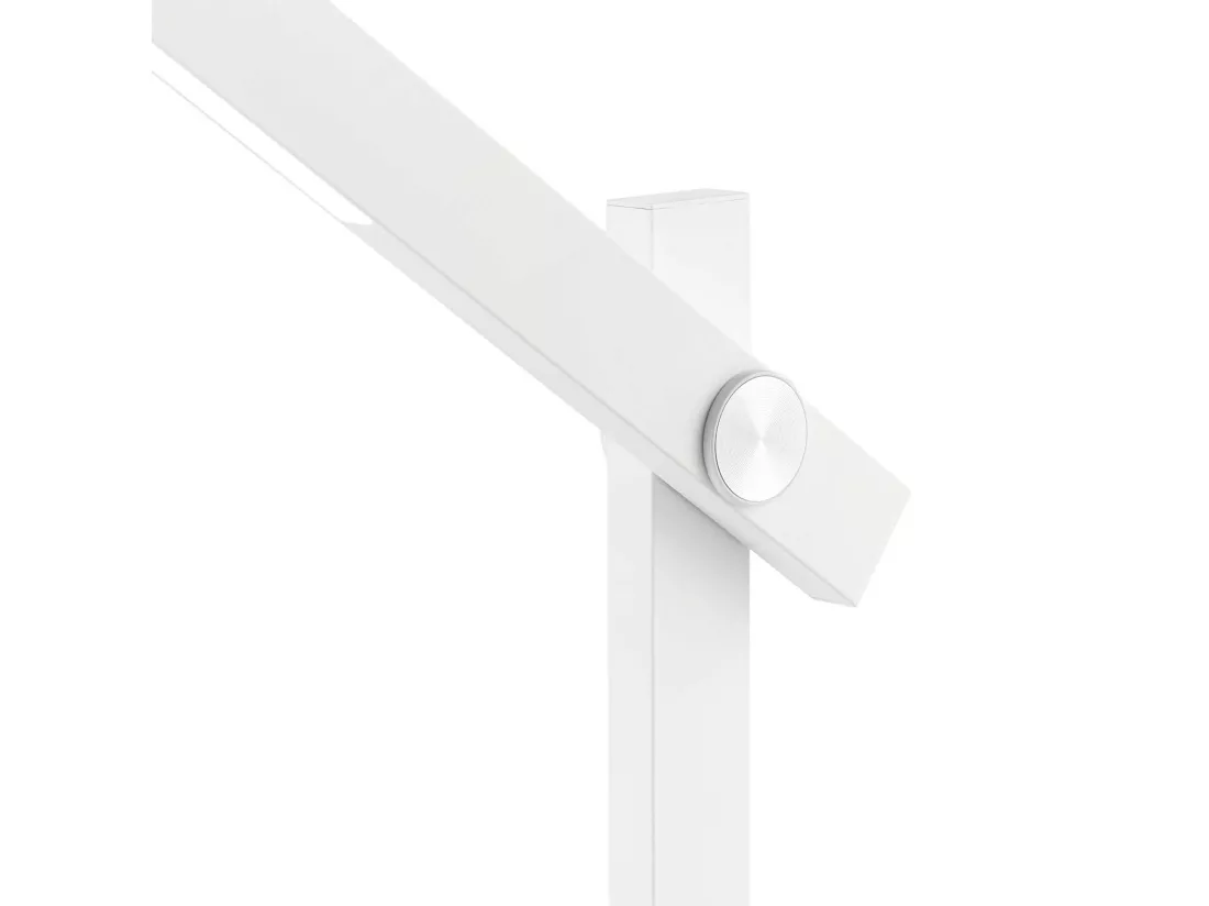 Ideal Lux PIVOT Lampe de table LED intégrée à intensité variable blanche, interrupteur intégré, 3000K