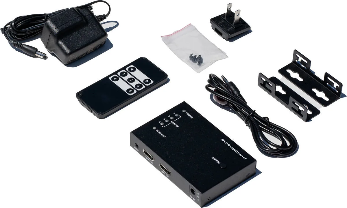 DVDO 4K HDMI 4-1 Switcher HDR Commutateurs, switch et sélecteurs