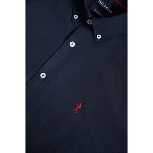 Polo Club - RIGBY GO SHIRT REG OXFORD Azul