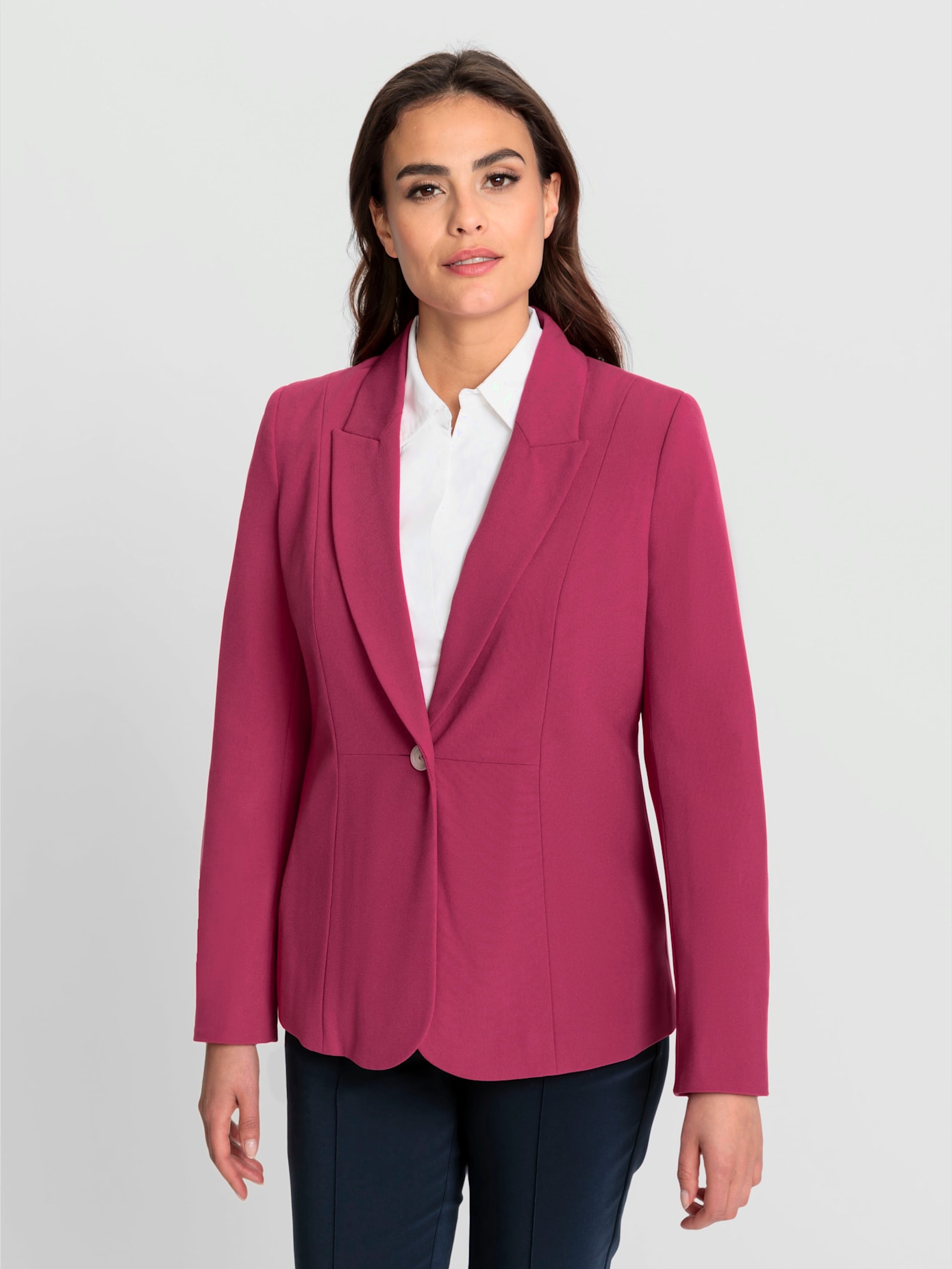Blazer qualité crêpe facile à entretenir