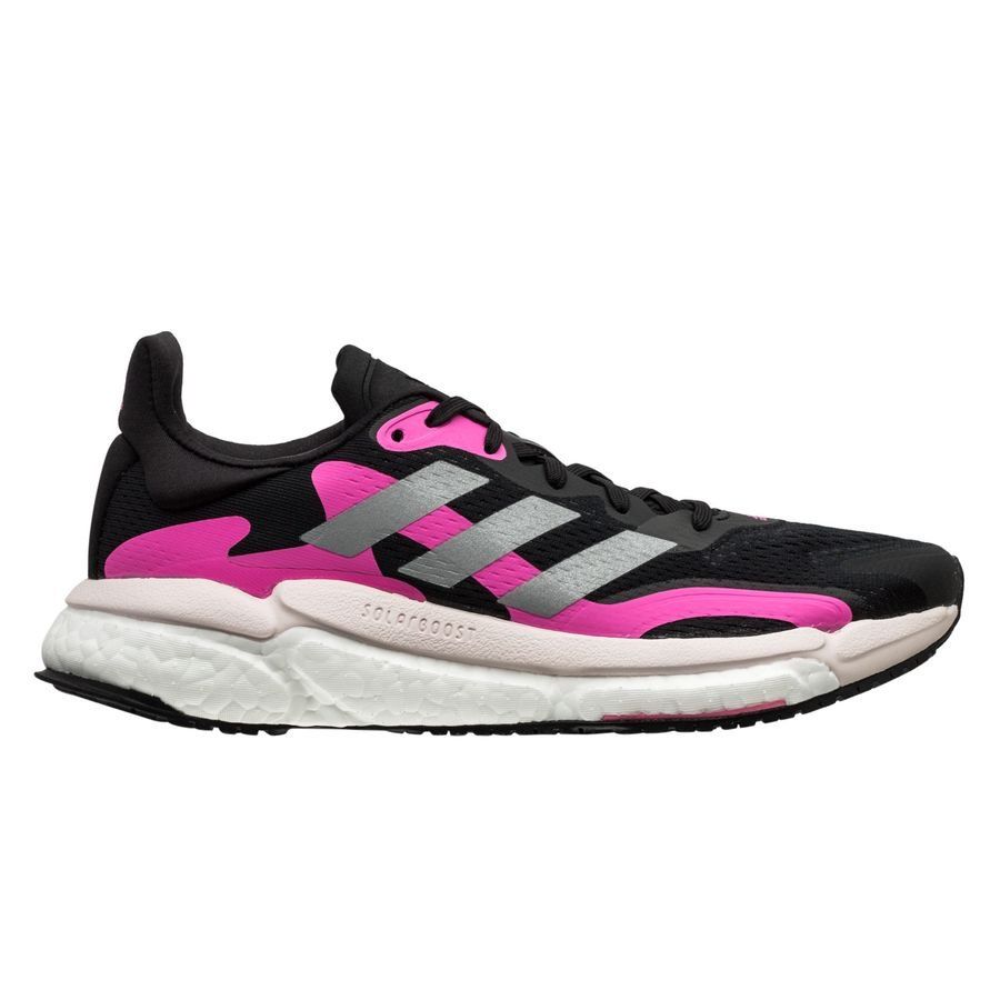 adidas Chaussures de Running Solar Boost 3 - Noir/Rose/Argent Femme
