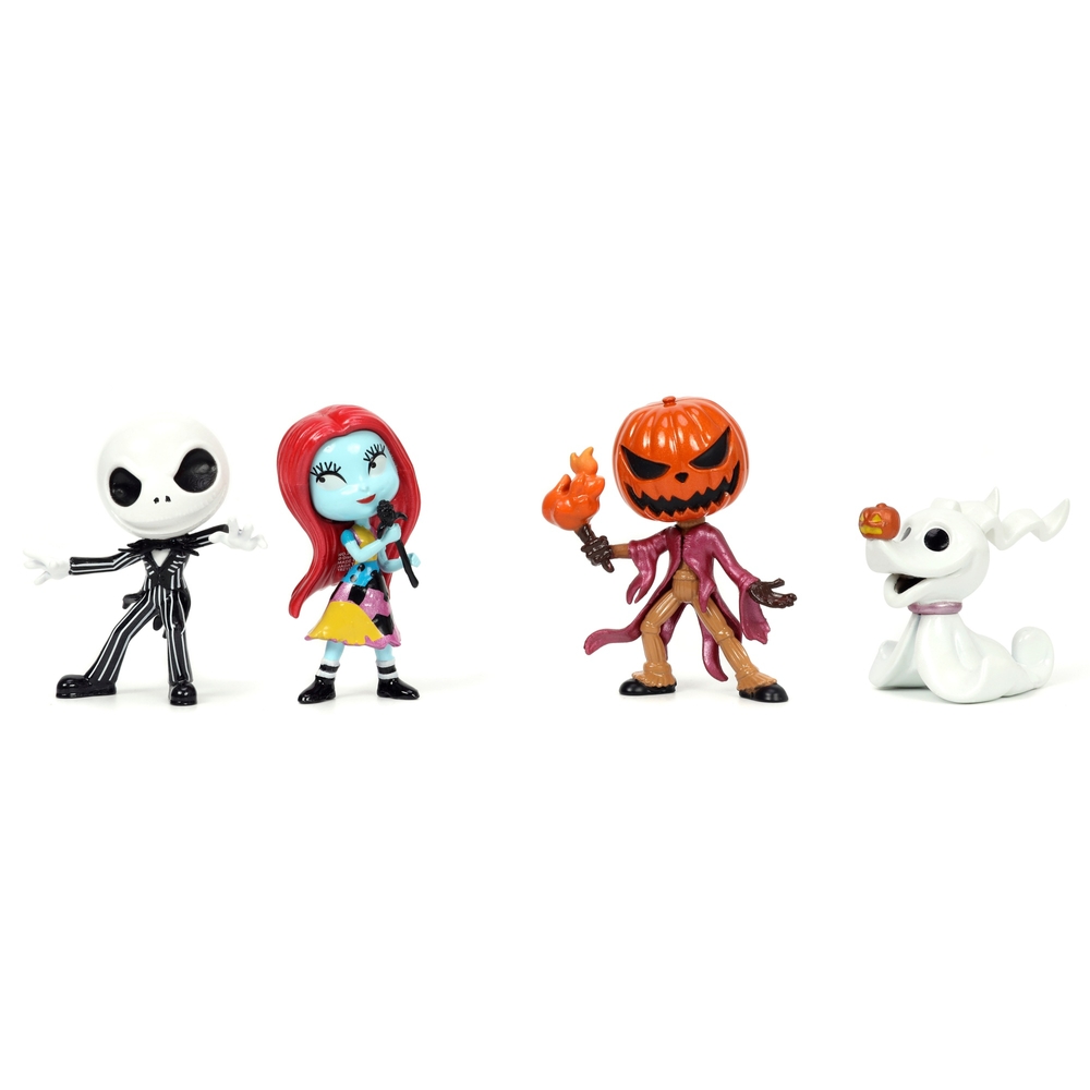 Nightmare Before Christmas 6cm Diecast Figuren 4er-Pack