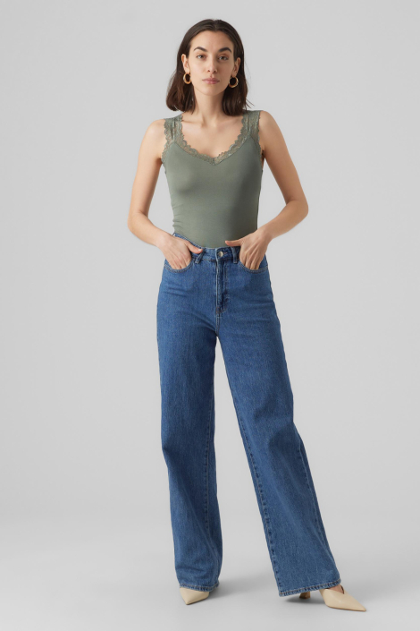Vero Moda groene dames top