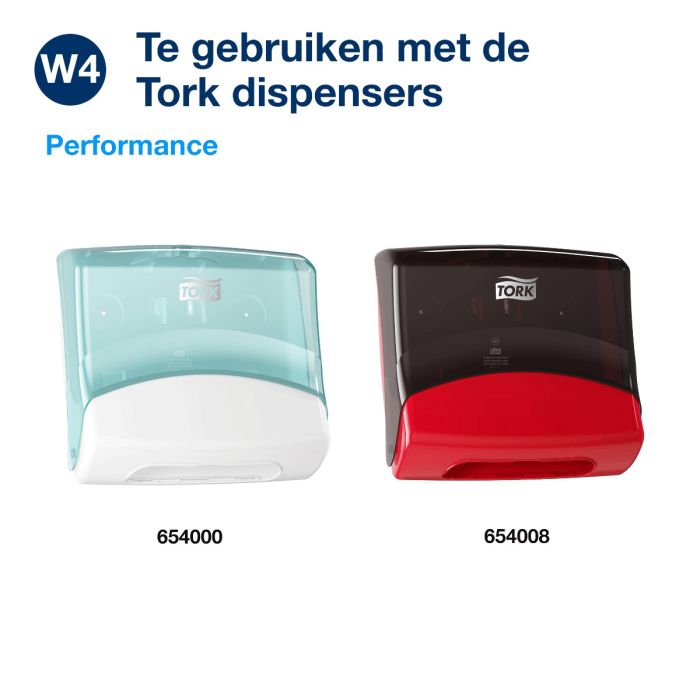 Tork 530180 W4 Heavy Duty Reinigingsdoeken 1Laag Wit 280 stuks (530180)