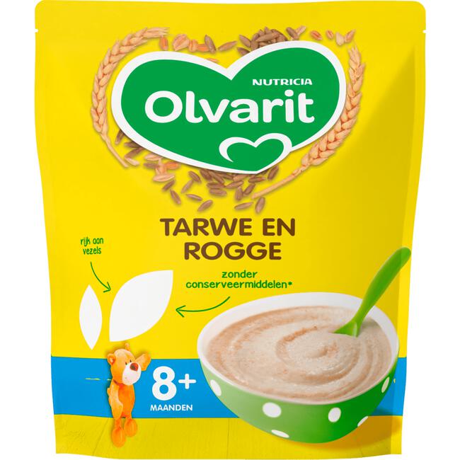 Olvarit Ontbijtpap Tarwe Rogge 8 maanden