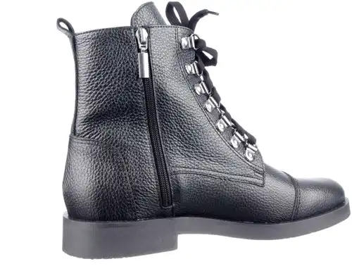 LIEKE ZIVAANO ZWART - maat 44 veterboot zwart - maat 44 Calandschoen