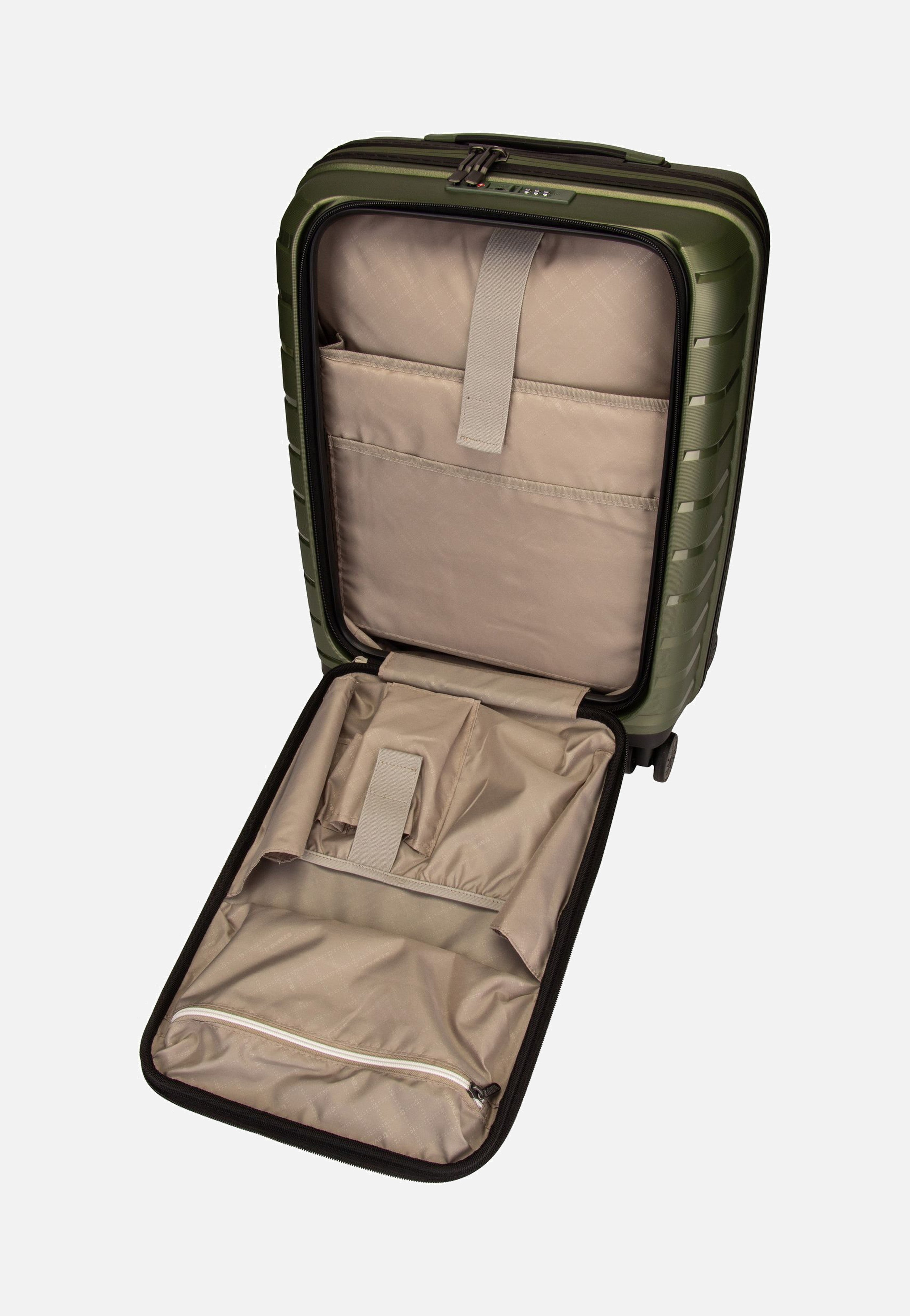 Air Base 4-Rad Trolley S Vortasche Olive - Koffer