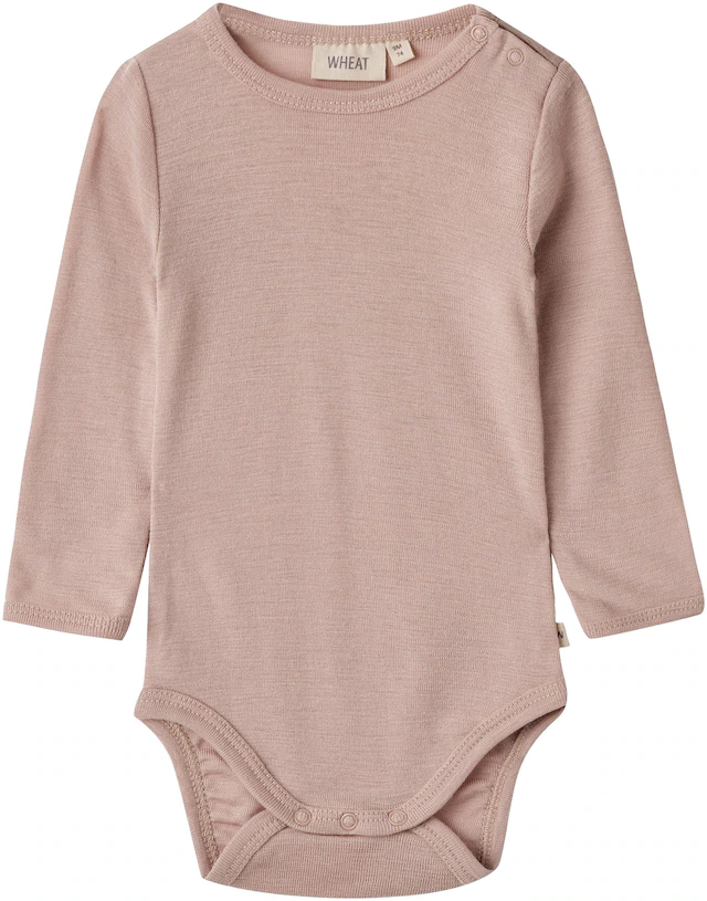 WHEAT Langarmbody »Wool Body L/S Lucca«, aus reiner Merinowolle