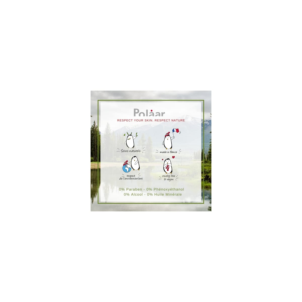 Polaar Sun Polaar SunFluide Solaire SPF50+ Très Haute Protection Sans Parfum