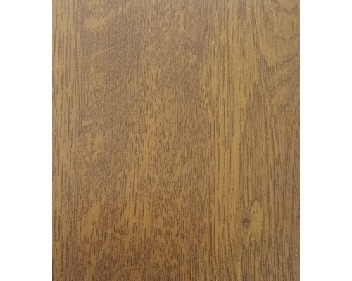 ARON Basic kunststof raam, vast glas, wit/gouden eik, 1600x400 mm (niet openend)