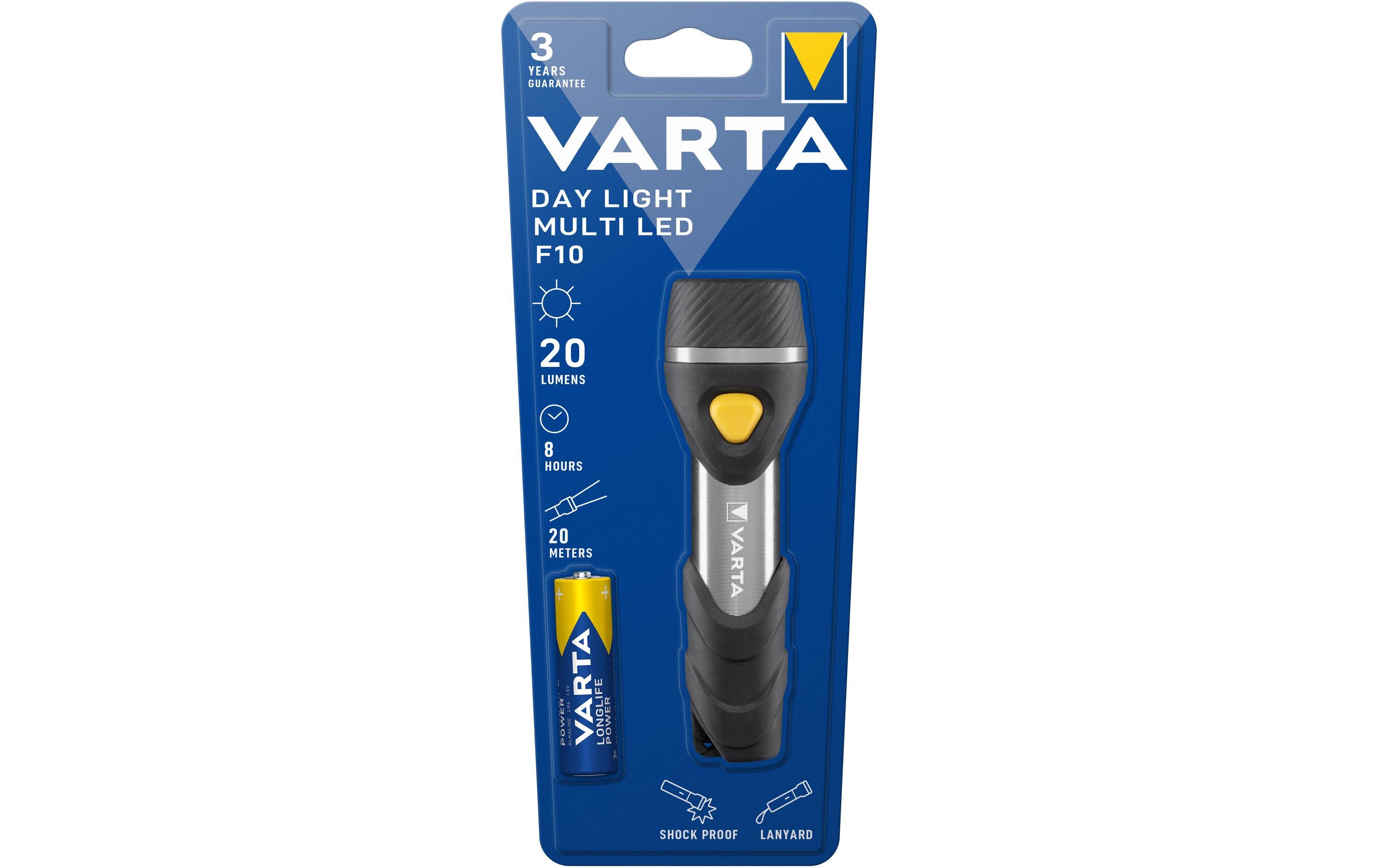 Taschenlampe Day Light Multi LED F10Robuste LED-Taschenlampe für den täglichen Gebrauch