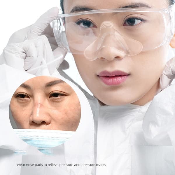 INF Transparent PU Neseputer for CPAP-maske - Komfort og Reduksjon av Trykkmerker