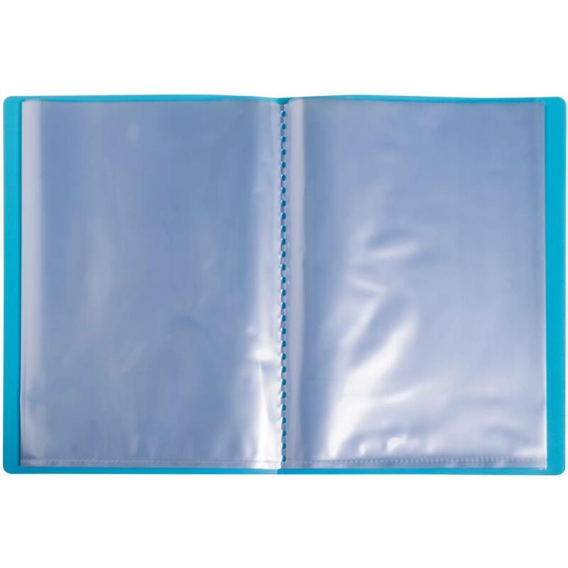 Protège -documents en PP recyclé semi-rigide Pop'N Co - 60 vues - Couleurs assorties