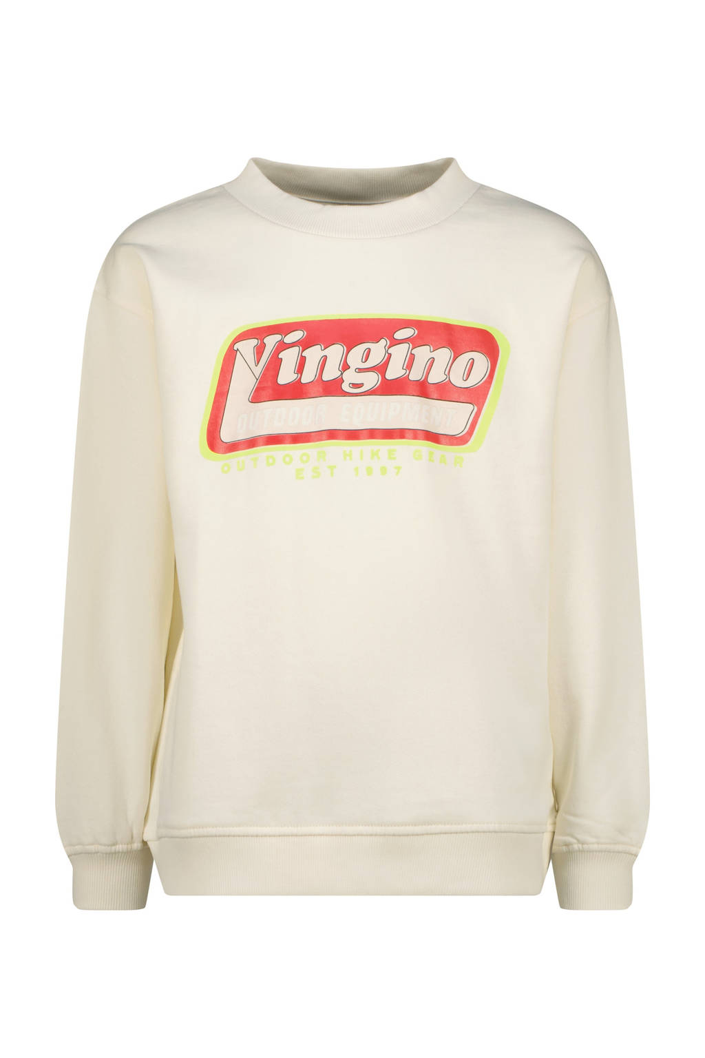 Vingino sweater Noisy met logo offwhite