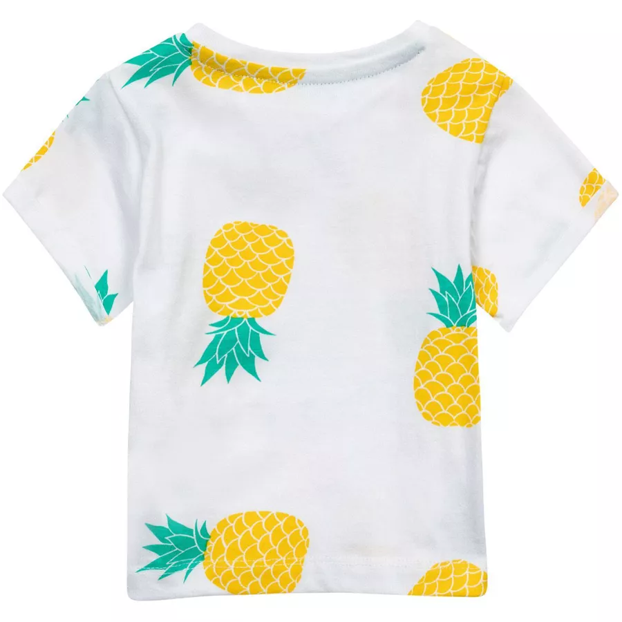 MINOTI Shorts und T-Shirt im Set WeißGrün