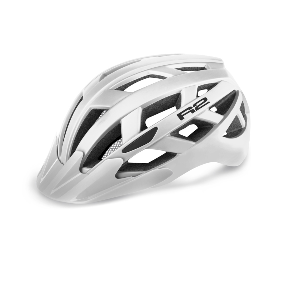 R2 cross fietshelm - white