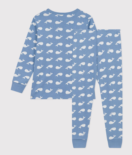 Pyjama en coton imprimé baleine enfant