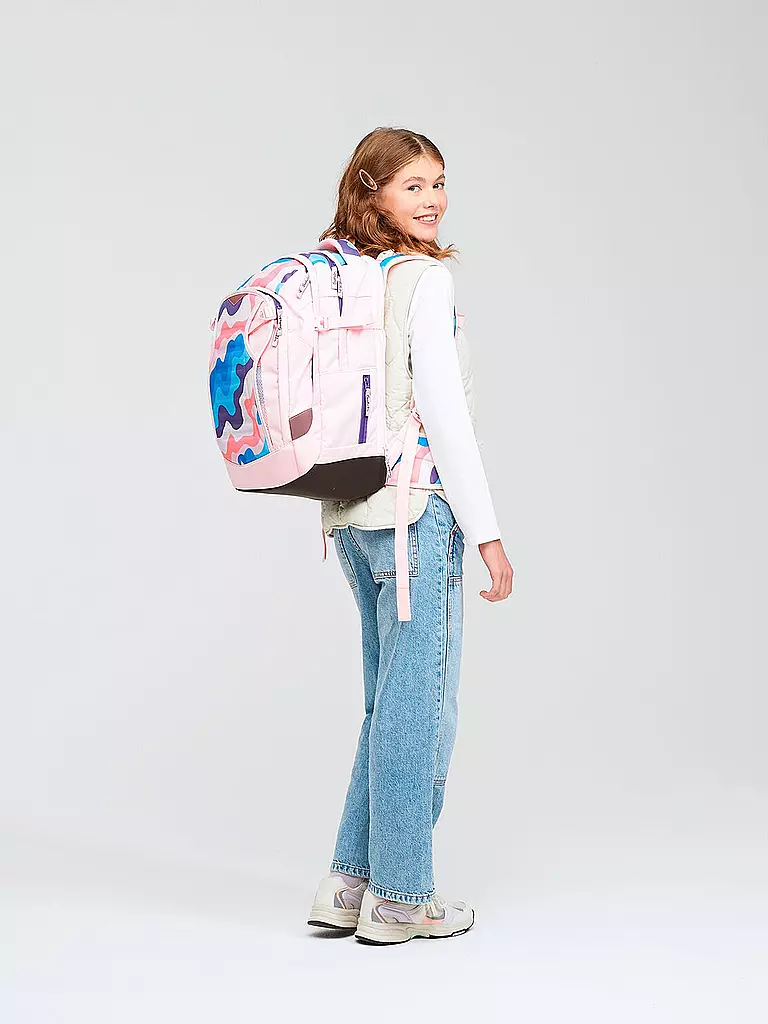 SATCH Schulrucksack Satch Match Candy Clouds rosa