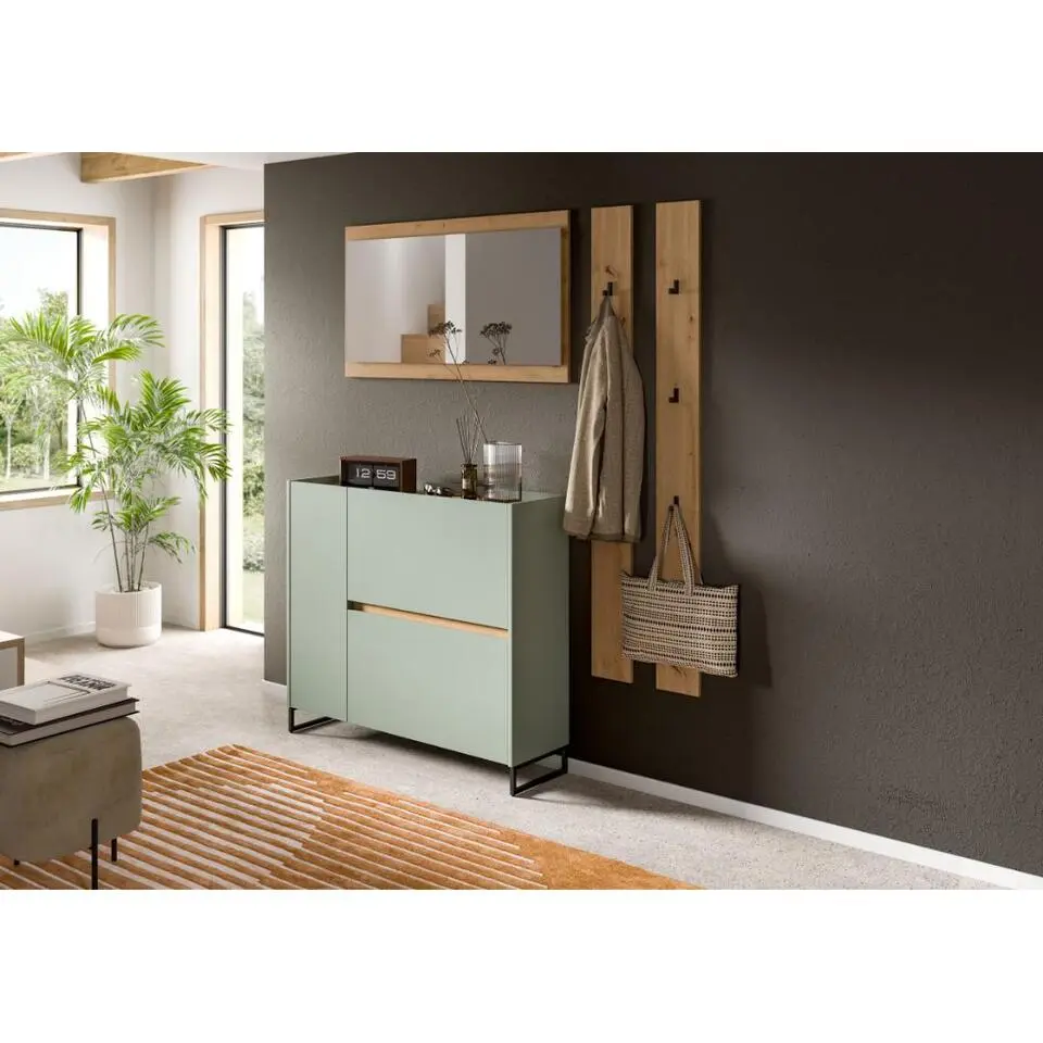Hioshop Drive kapstok 3 haken eiken decor