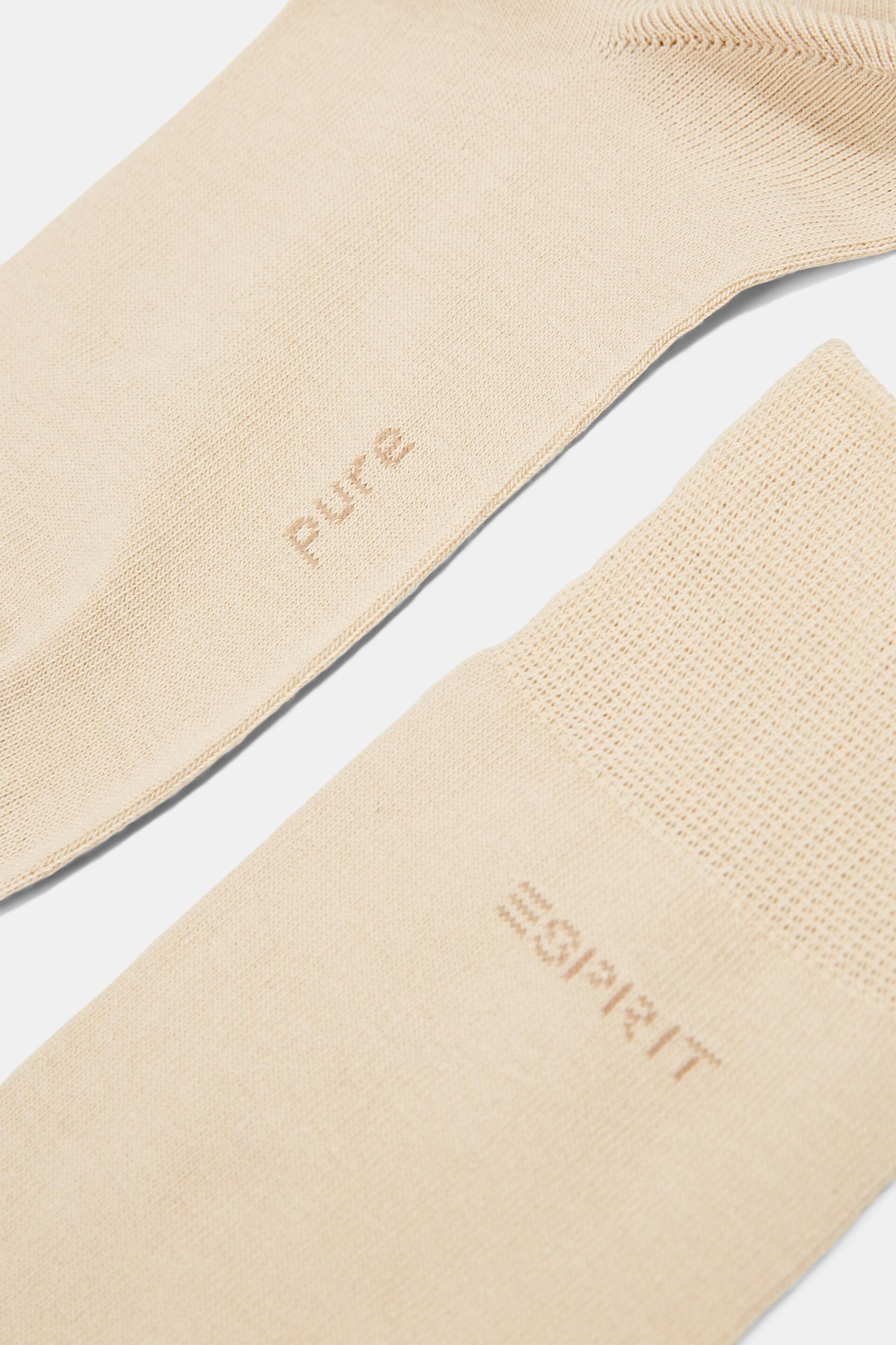 Lot de 2 paires de chaussettes en coton biologique mélangé
