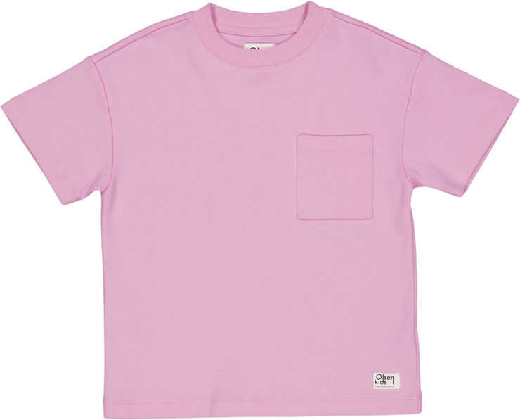 Müsli by Green Cotton Olsen kids pocket s/s T Bonbon