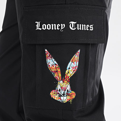 Pantalon Cargo Bugs Bunny Graffiti Noir