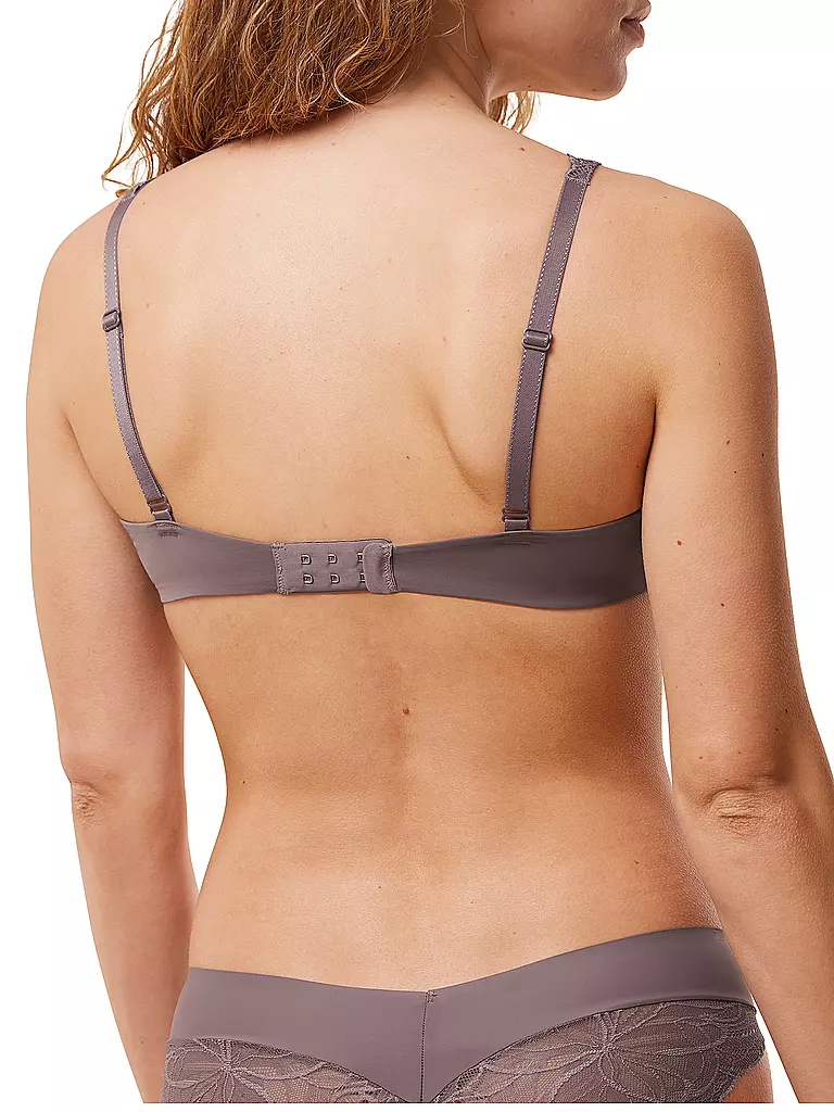 TRIUMPH BH mit Bügel BODY MAKE-UP ILLUSION LACE  pigeon grey grau