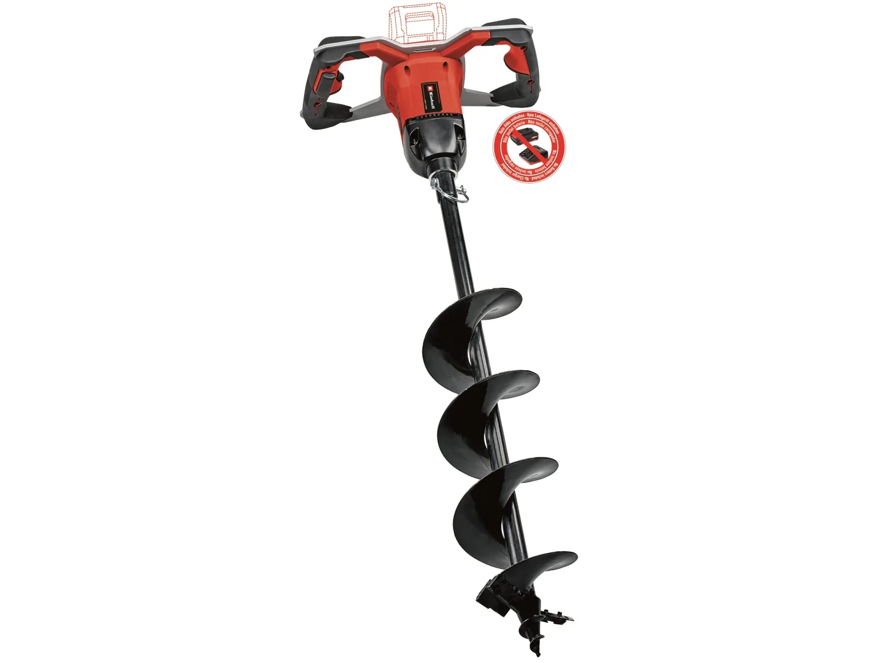 Einhell GP-EA 18/150 Li BL-Solo, 125 rpm, Børstefri, Batteri, 18 V, 5,7 kg, 8,2 kg - SOLO