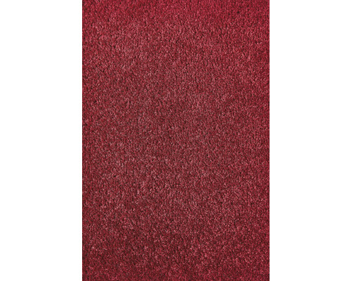 Velours tapijt Ines rood 400 cm breed (per meter verkocht)