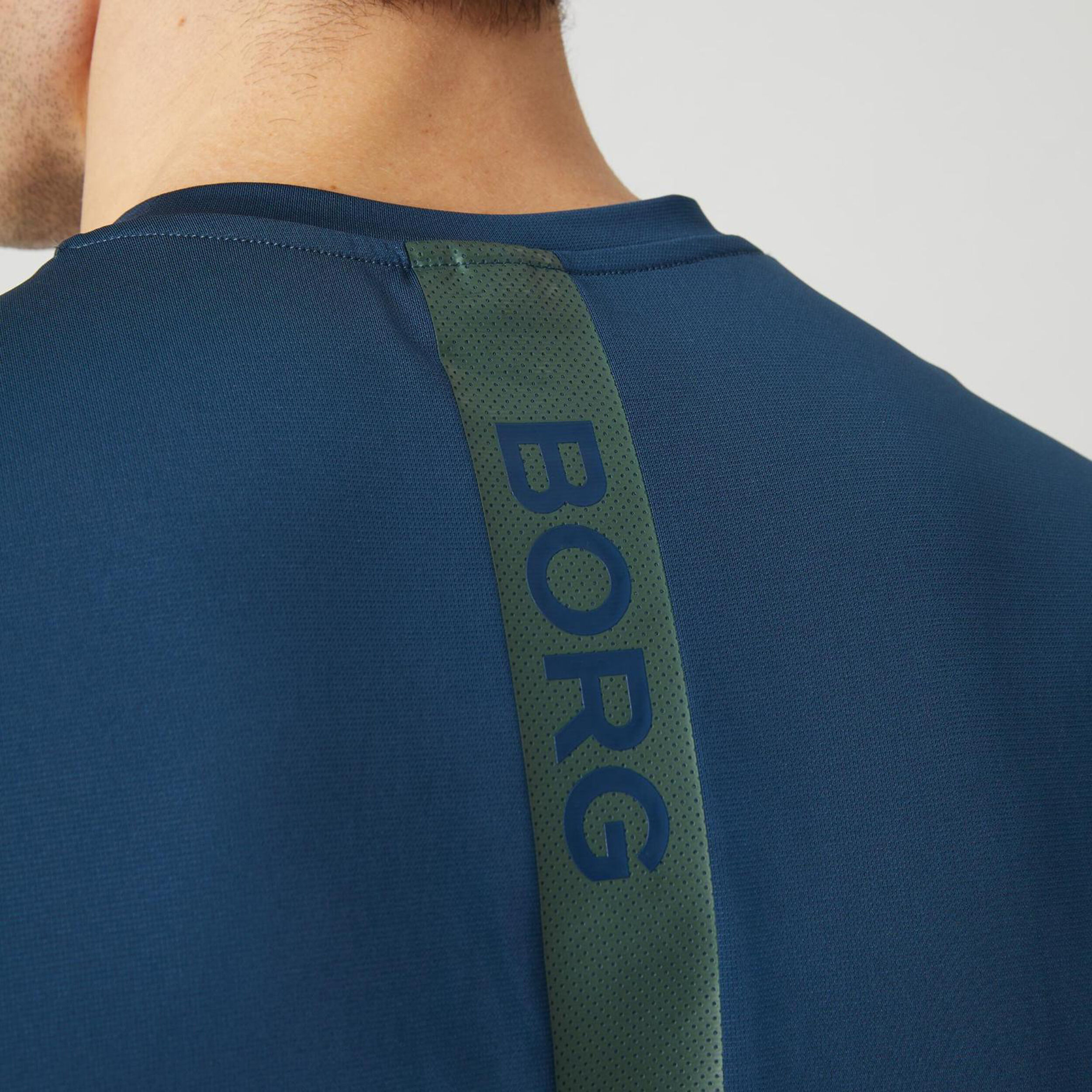 Björn Borg Ace T-shirt Hommes - Bleu Foncé