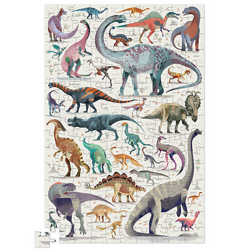 Crocodile creek puzzel in blik dinosauriërs - 150st