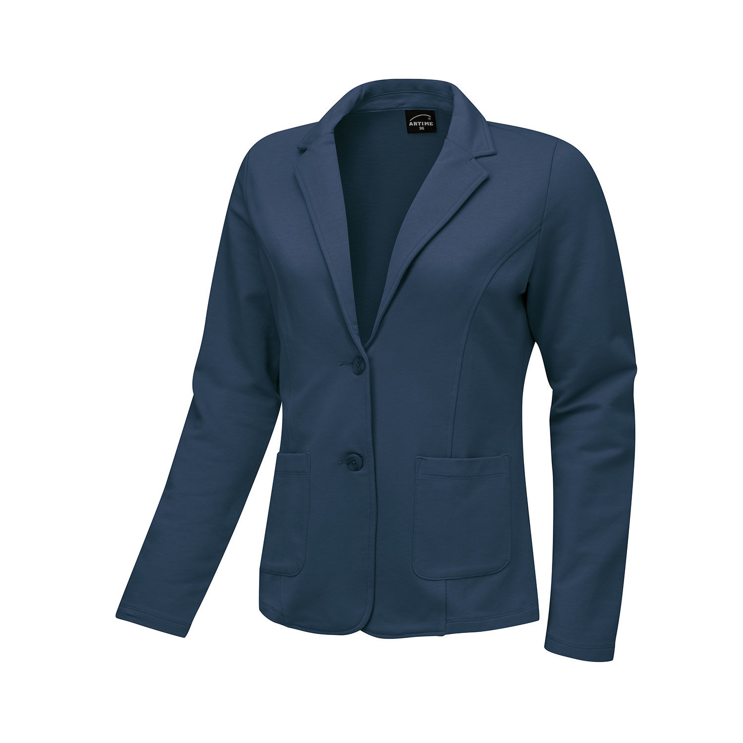 Jersey Blazer Baumwolle und Elasthan