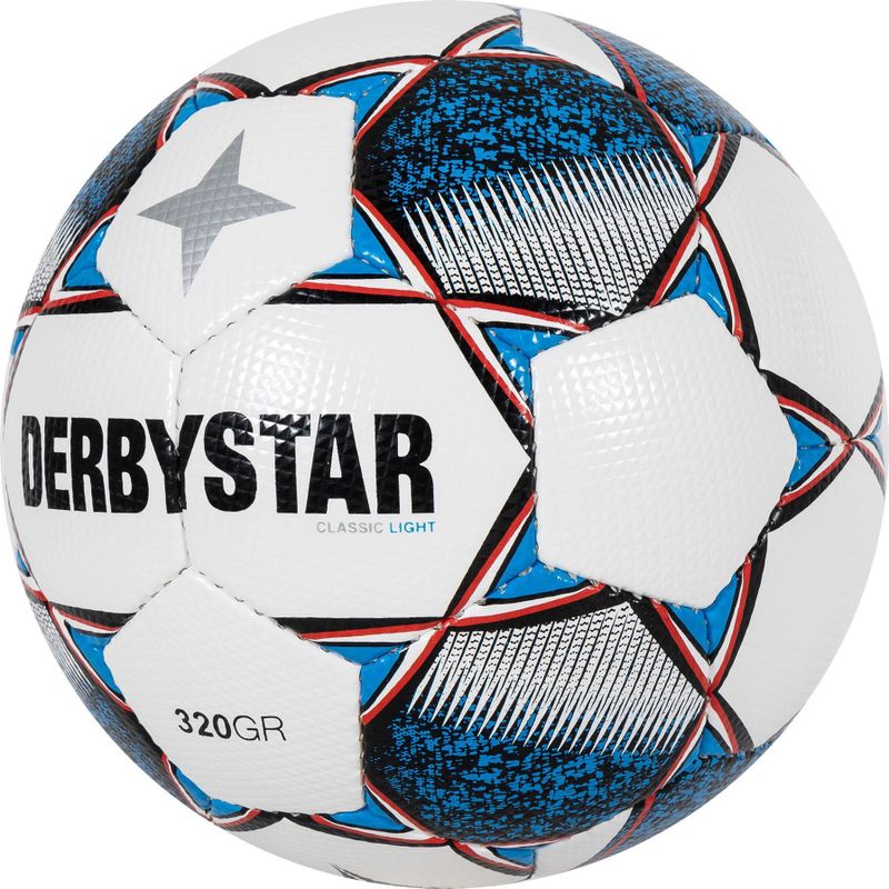 Derby Star - Classic Light II - Voetbal - Wit - Blauw - 320 gr