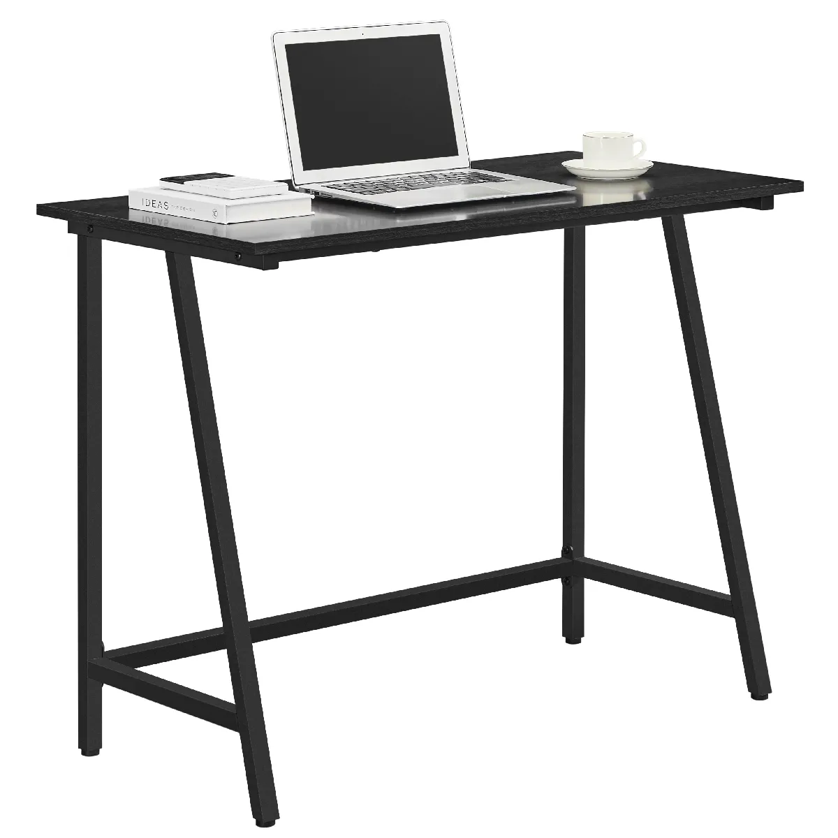 Acaza Bureau Noir 100x50x75 cm