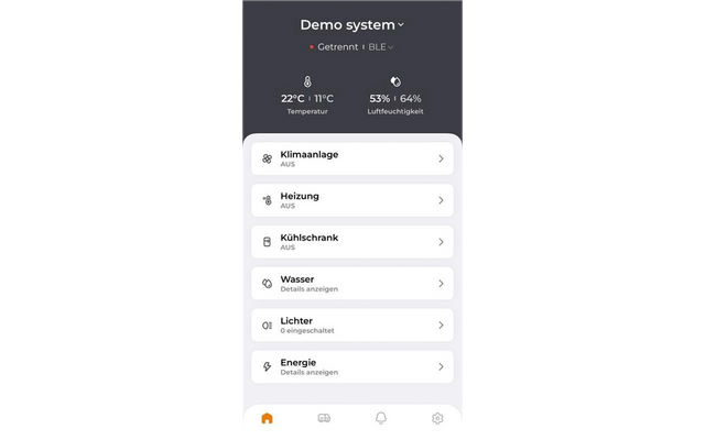 Caratec Steuerungssystem Connect für Heizung / Klimaanlage / Kühlschrank etc.