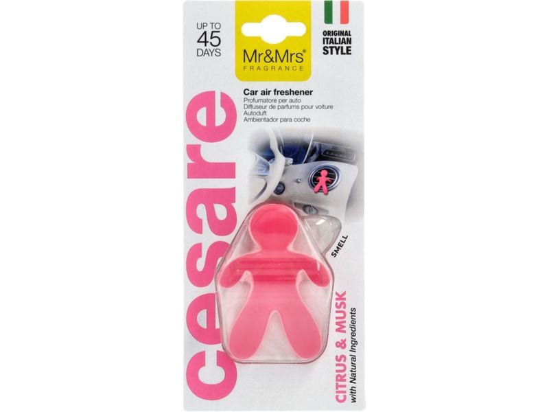 Mr&Mrs Cesare Auto-Duftdose Fucsia Citrus and Musk Autoduft