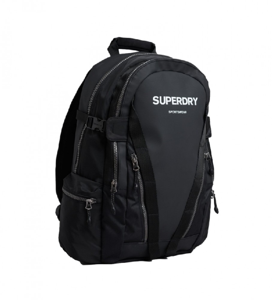 Mochila Superdry Mountain Graphic Canvas, Preta
