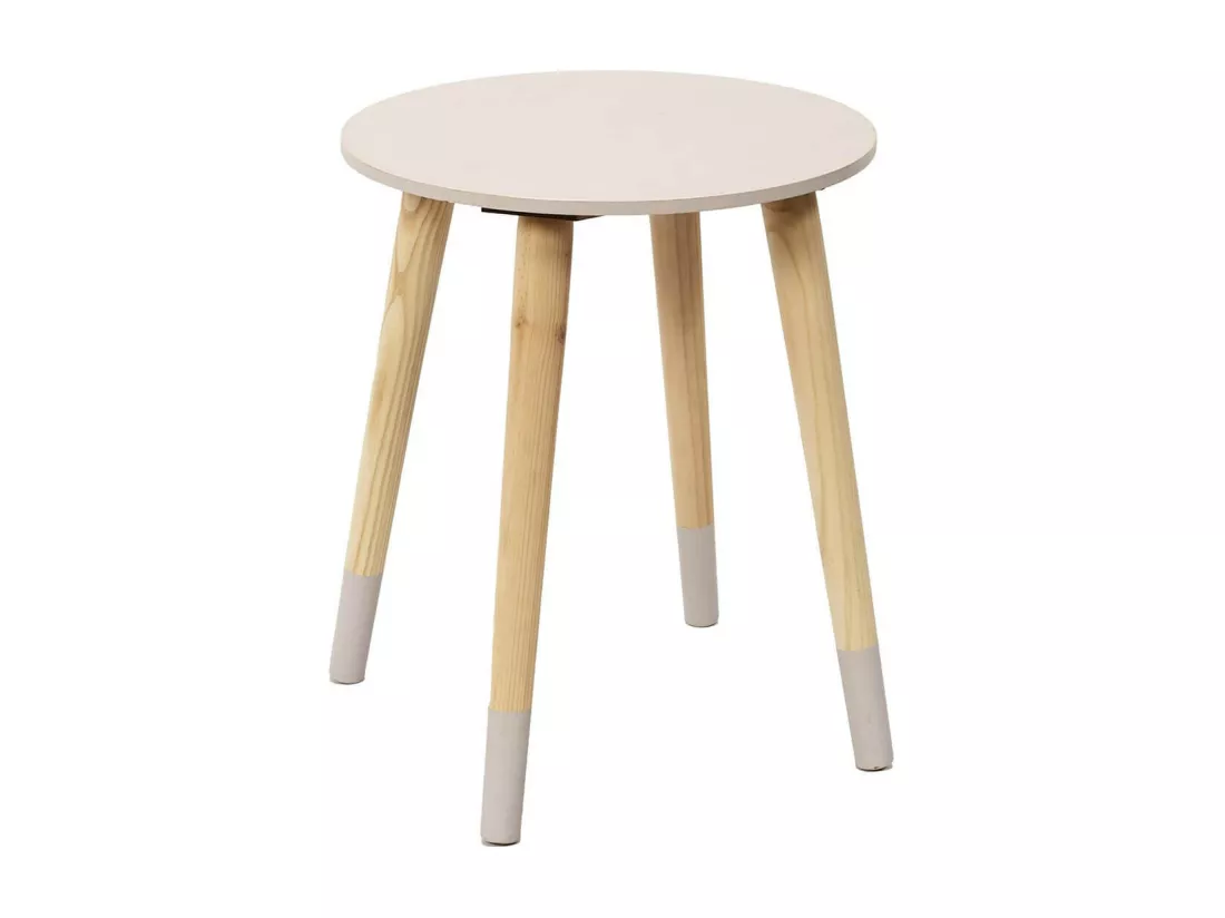 PONY - Tables Gigognes Scandinaves Bicolores Rose