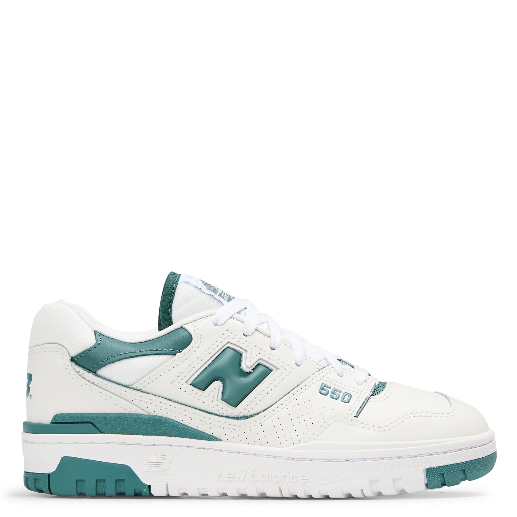 550 - Basket basses en cuir | Gris